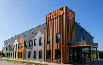 Фасад отеля 3А Балаково